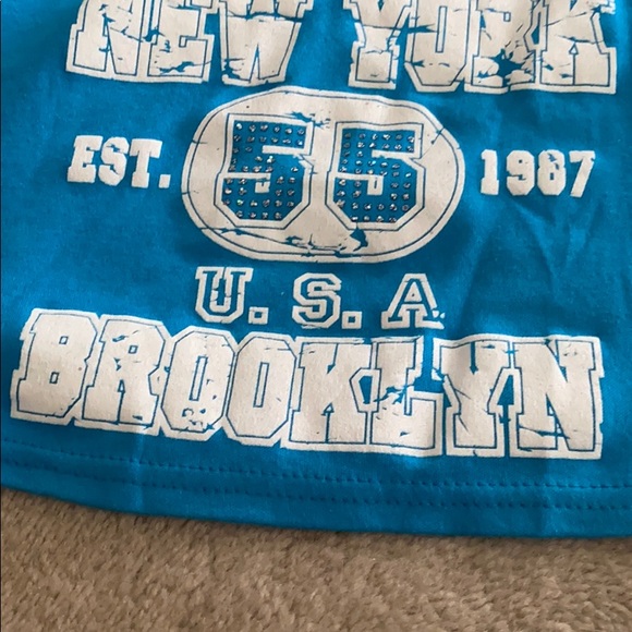 🥭 (4 for $15) PRIME Casual Blue Cropped Top - Picture 8 of 8